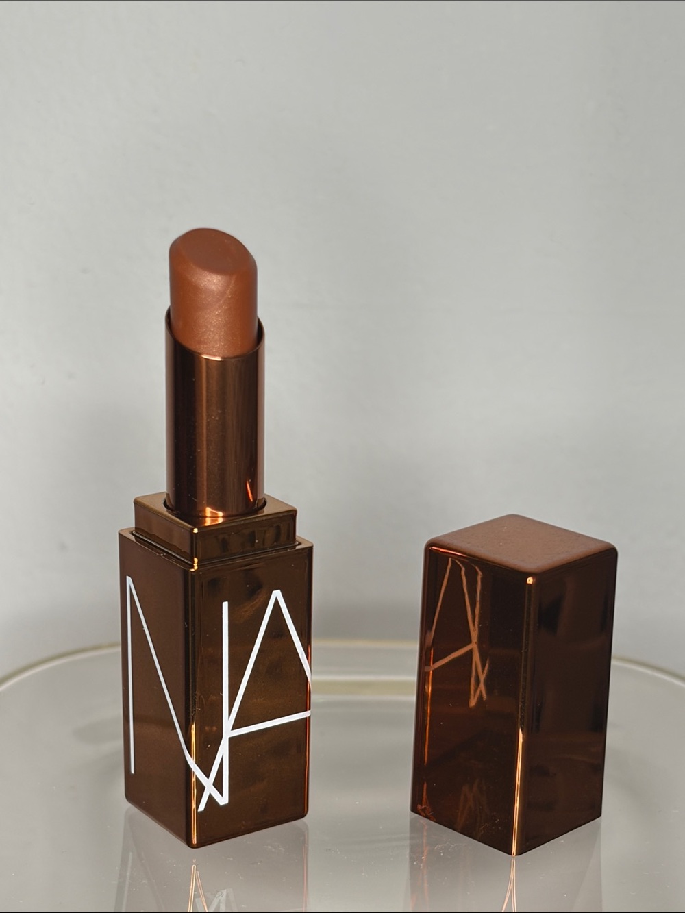 NARS Metallic Bronze Sheer Lipstick Mini - Laguna